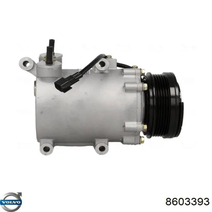 Компресор системи кондиціювання Volvo 8603393 ціна, від 115.43 USD