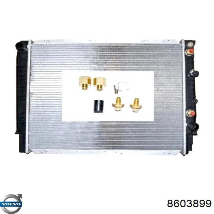 8603899 Volvo радіатор охолодження двигуна