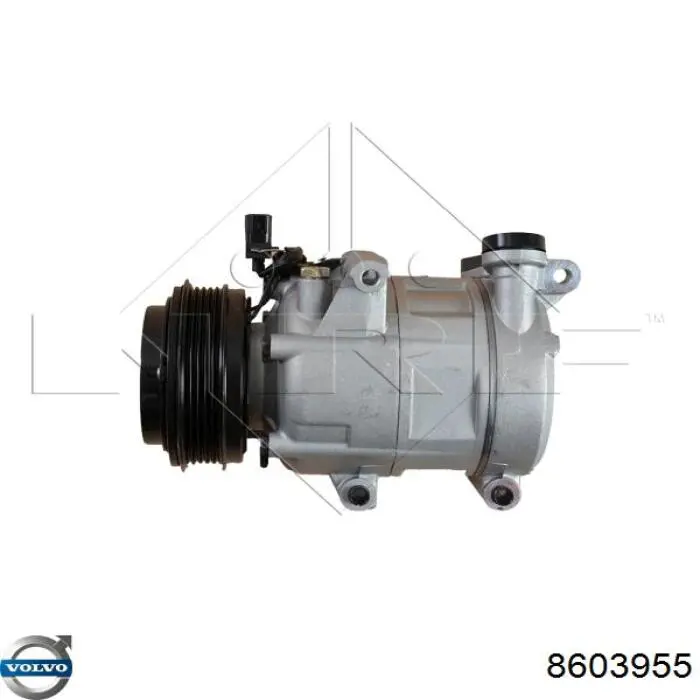 Компресор системи кондиціювання Volvo 8603955 ціна, від 156.99 USD