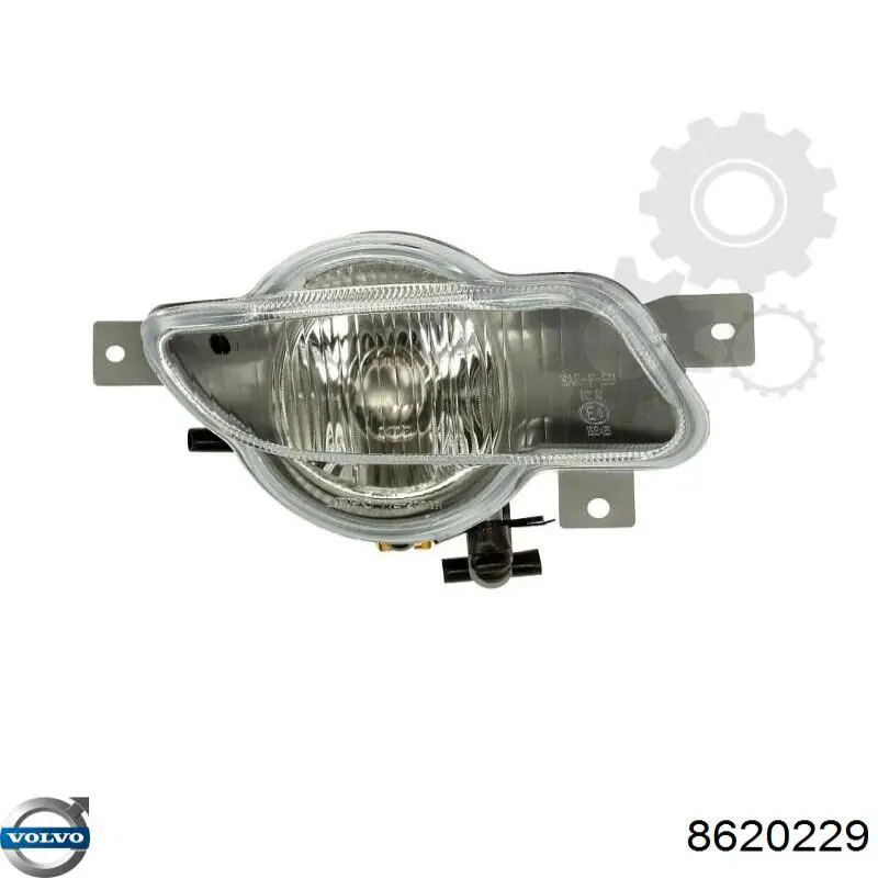 Туманка права Volvo 8620229 ціна, від 42.20 USD