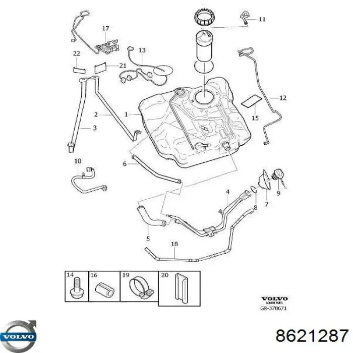 8621287 Volvo 
