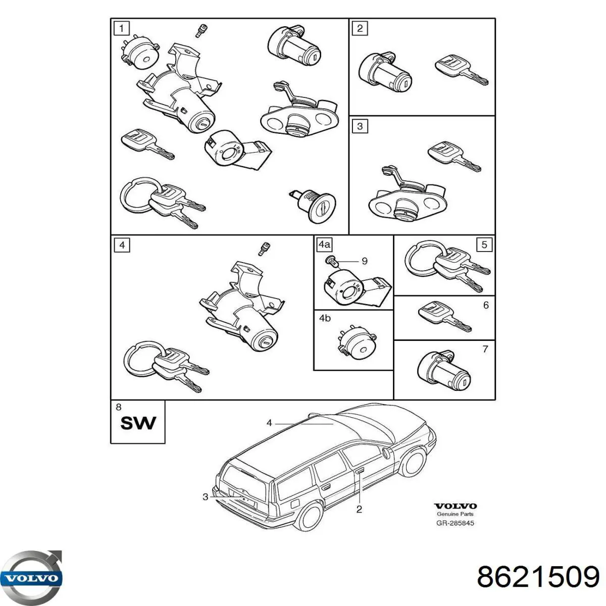 9485807 Volvo 