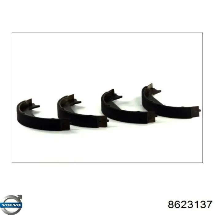 Купити 8623137 Volvo Гальмівні колодки гальма стоянки
