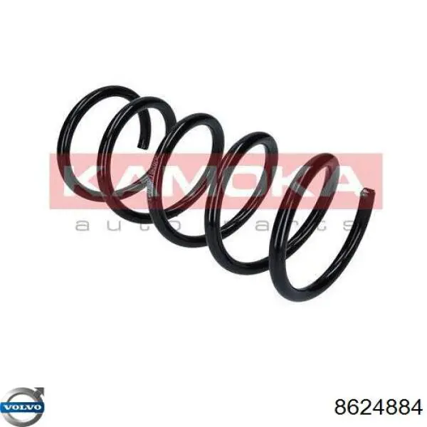8624884 Volvo Пружина підвіски задня