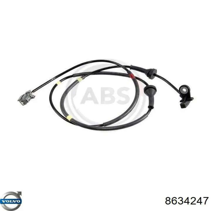 Датчик АБС задній лівий Volvo 8634247 ціна, від 20.53 USD