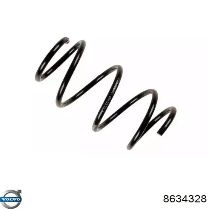 Пружина передня Volvo 8634328 ціна, від 27.88 USD
