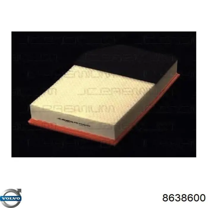 Купити 8638600 Volvo Автомобільний фільтр повітря