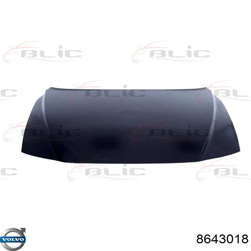 Капот Volvo 8643018 ціна, від 168.92 USD