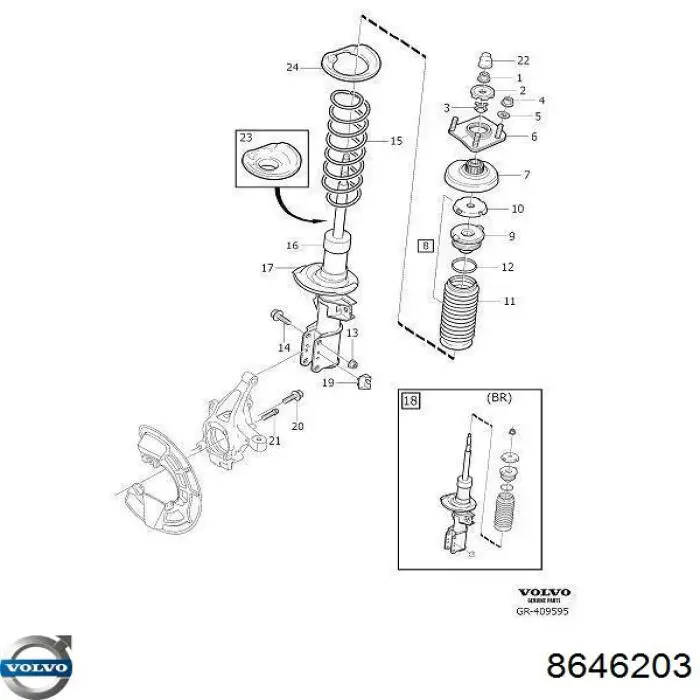 8646203 Volvo 