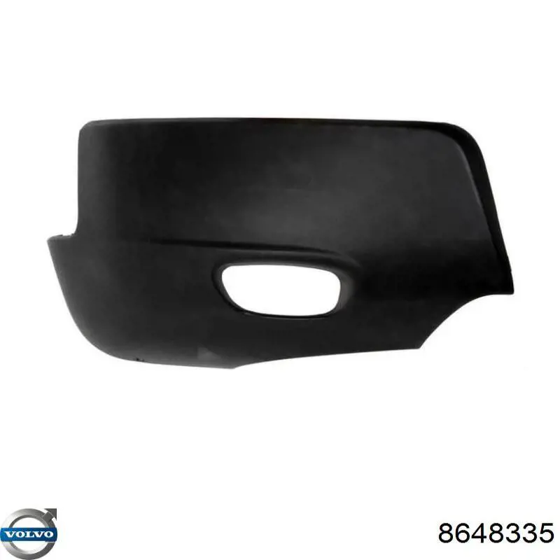 Накладка бампера переднього, права Volvo 8648335 ціна, від 36.36 USD