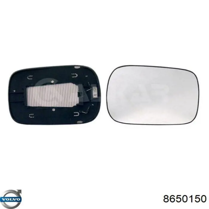 Купити 8650150 Volvo Дзеркальний елемент правого дзеркала заднього виду