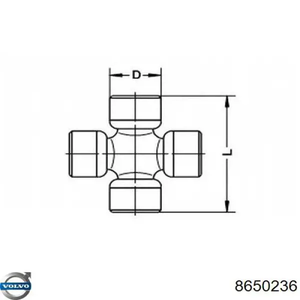 Карданчик вала рульової колонки, нижній Market (OEM) LV8650236 ціна, від 37.54 USD