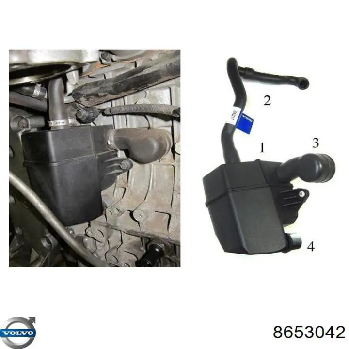Масловіддільник V950306 VEMO/Vaico