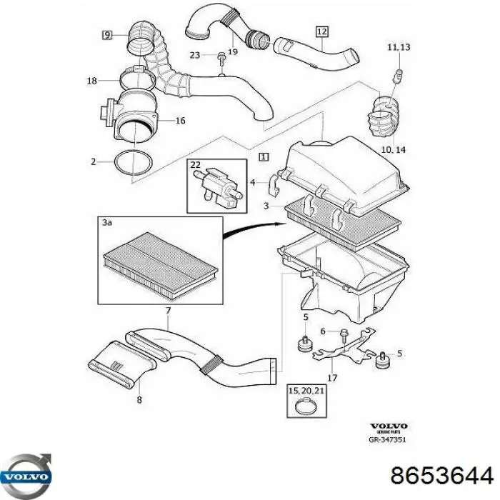 Купити 9445831 Volvo 