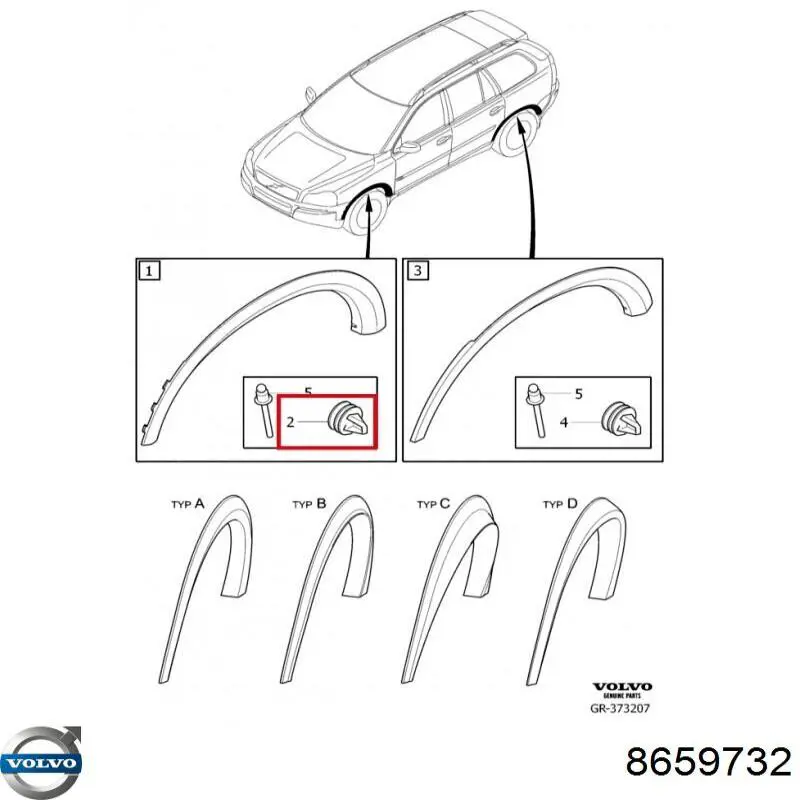  8659732 Volvo