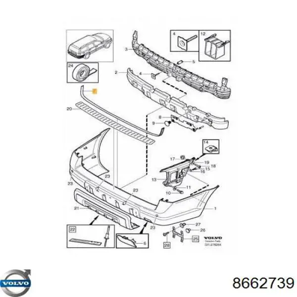 8662739 Volvo 