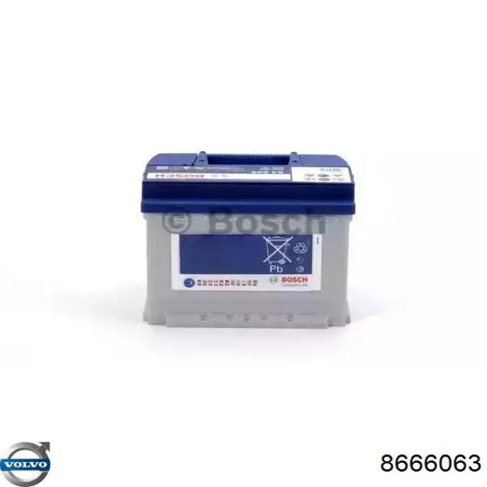Купити Купити Акумулятор Volvo Ємність 60А/г Напруга 12В 8666063