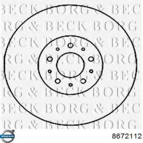 Диск переднього гальма Volvo 30645222 ціна, від 85.07 USD