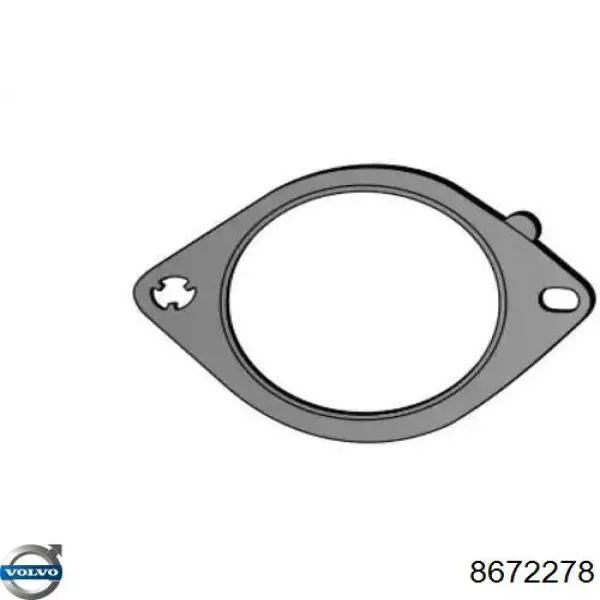 Купити 8672278 Volvo Прокладка до глушника