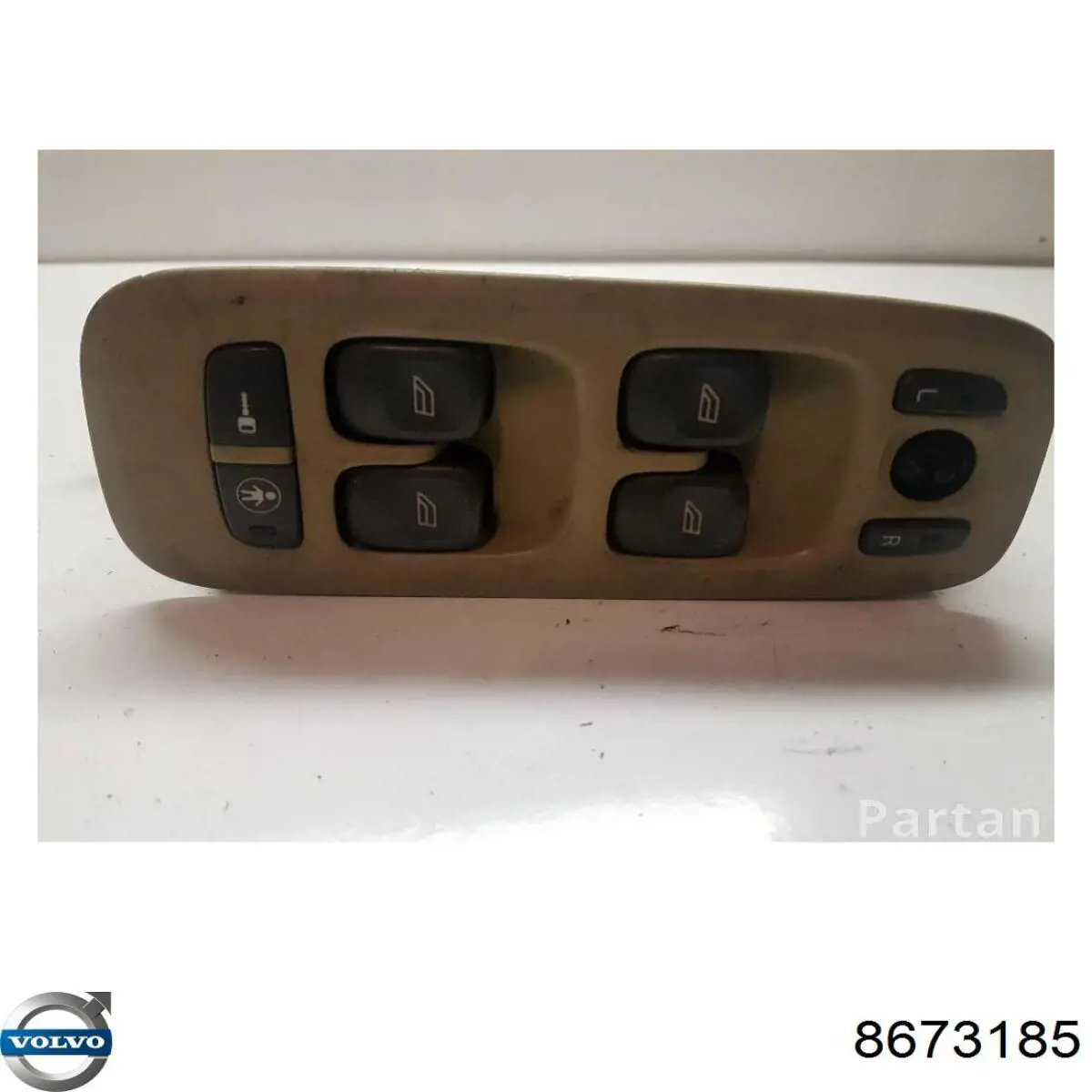 Кнопковий блок керування склопідіймачами передній лівий Volvo 9452959 ціна, від 28.18 USD