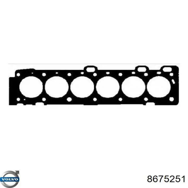 8675251 Volvo прокладка головки блока циліндрів (гбц)