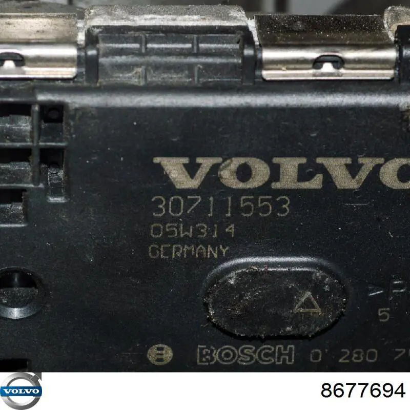 Дросільна заслінка 31216327 Volvo