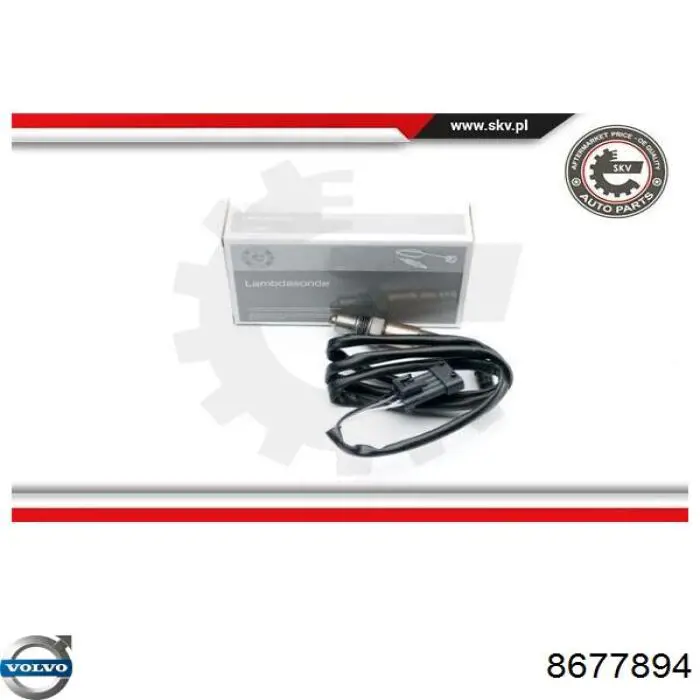 Лямбда датчик кисню Volvo 8677894 ціна, від 55.54 USD