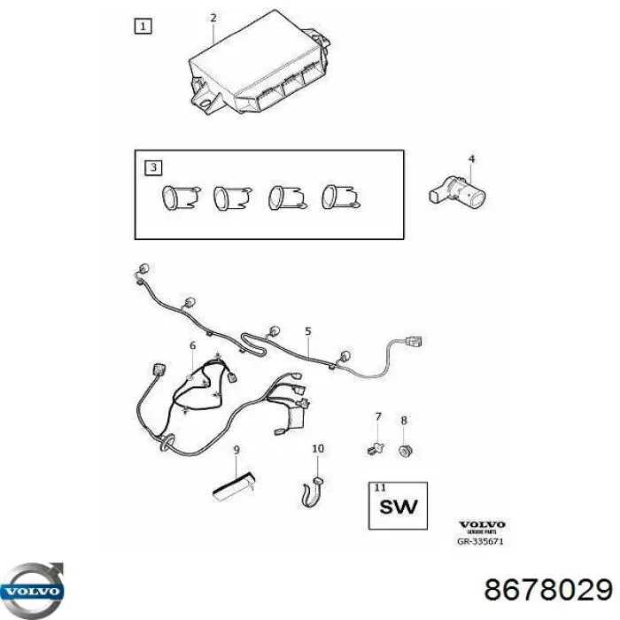 8678029 Volvo 