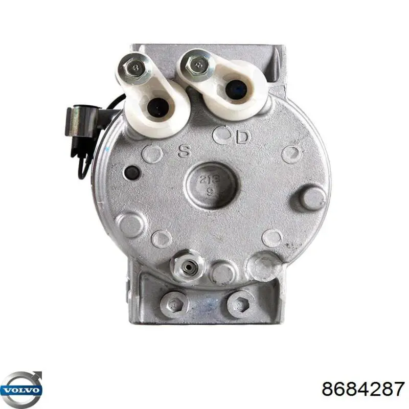 Купити 8684287 Volvo Компресор кліматичної установки