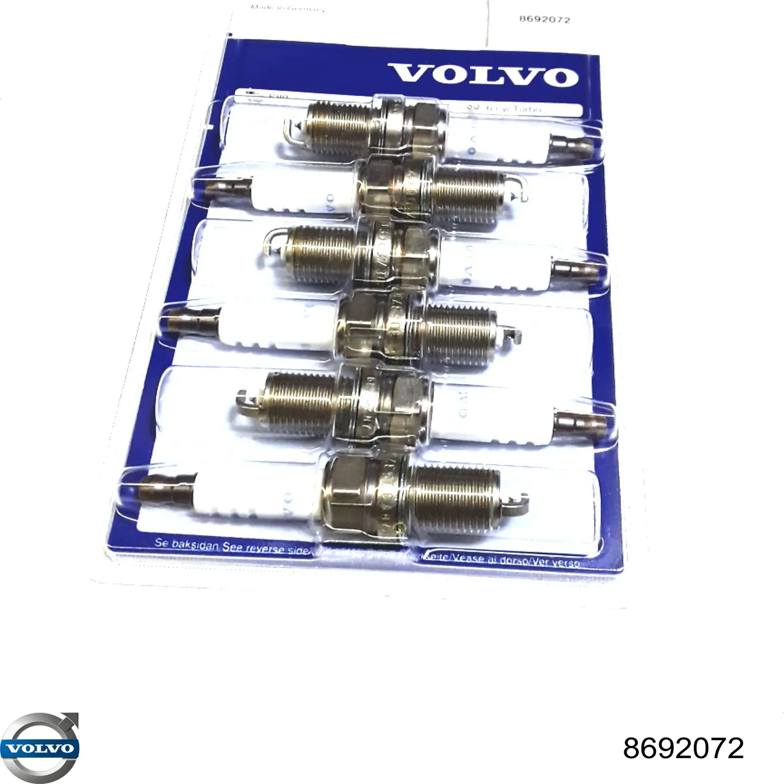 Свічки автомобільні Volvo 8692072 ціна, від 11.63 USD