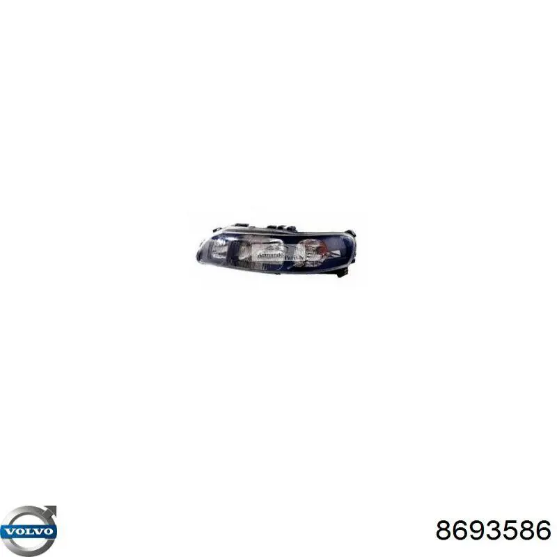 Фара правая Volvo 8693586 ціна, від 625.01 USD