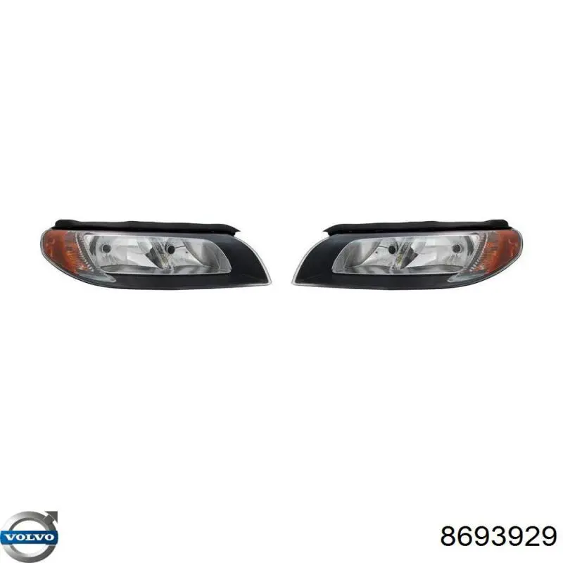 Купити 30796138 Volvo Права блок фара