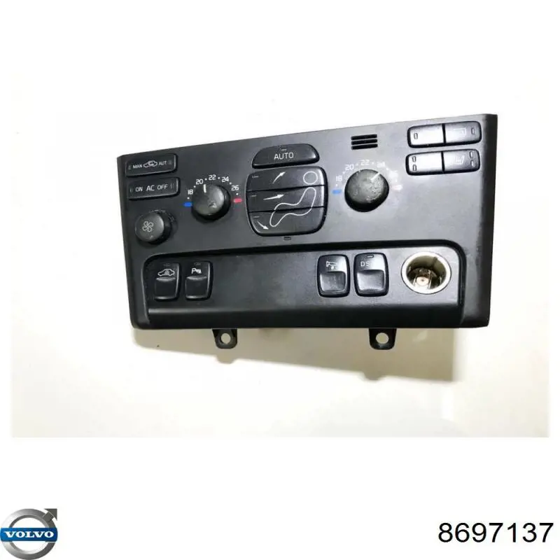 8697137 Volvo Механізм управління кондиціонером