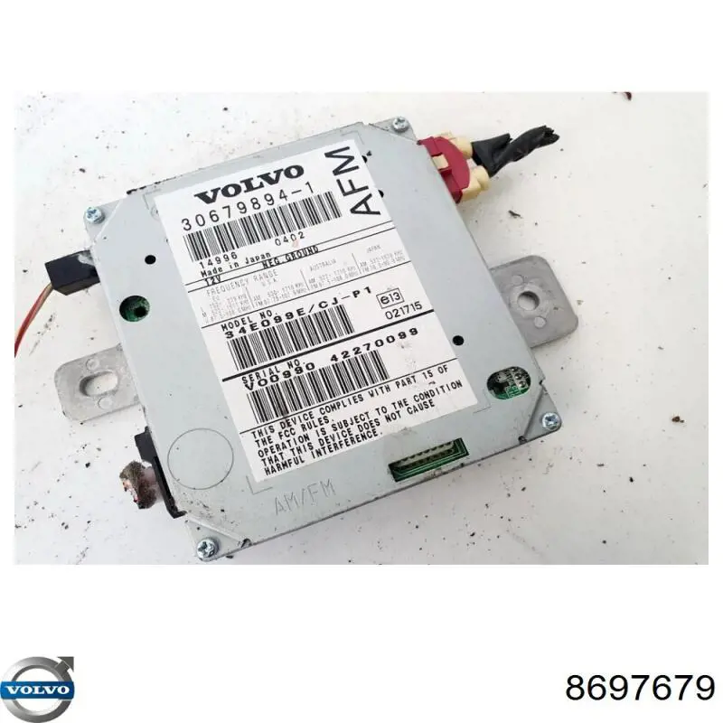 Купити 8697679 Volvo Модуль-процесор керування подушки безпеки
