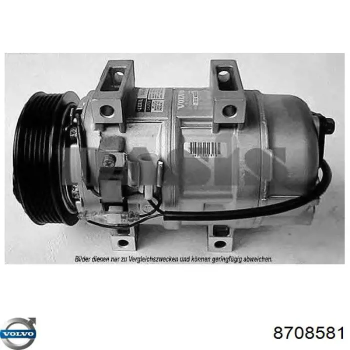 Купити 8708581 Volvo Компресор кліматичної установки