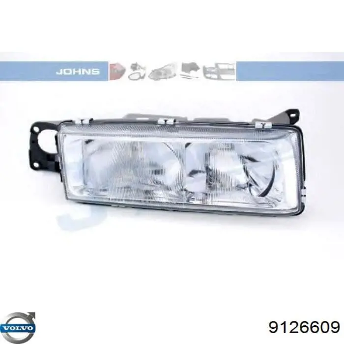 Фара правая Volvo 9126609 ціна, від 239.03 USD