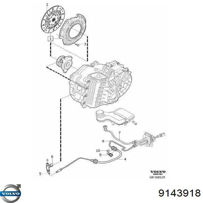 Купити 9143918 Volvo 