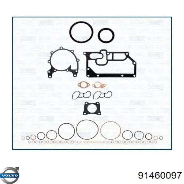 Прокладка головки блока циліндрів (ГБЦ) 91460097 Volvo