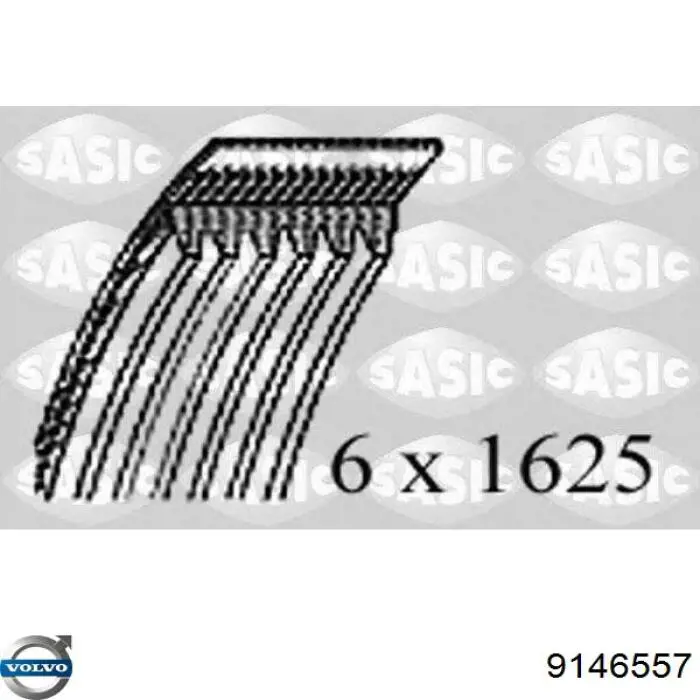 Купити 9146557 Volvo Ремінь генератора