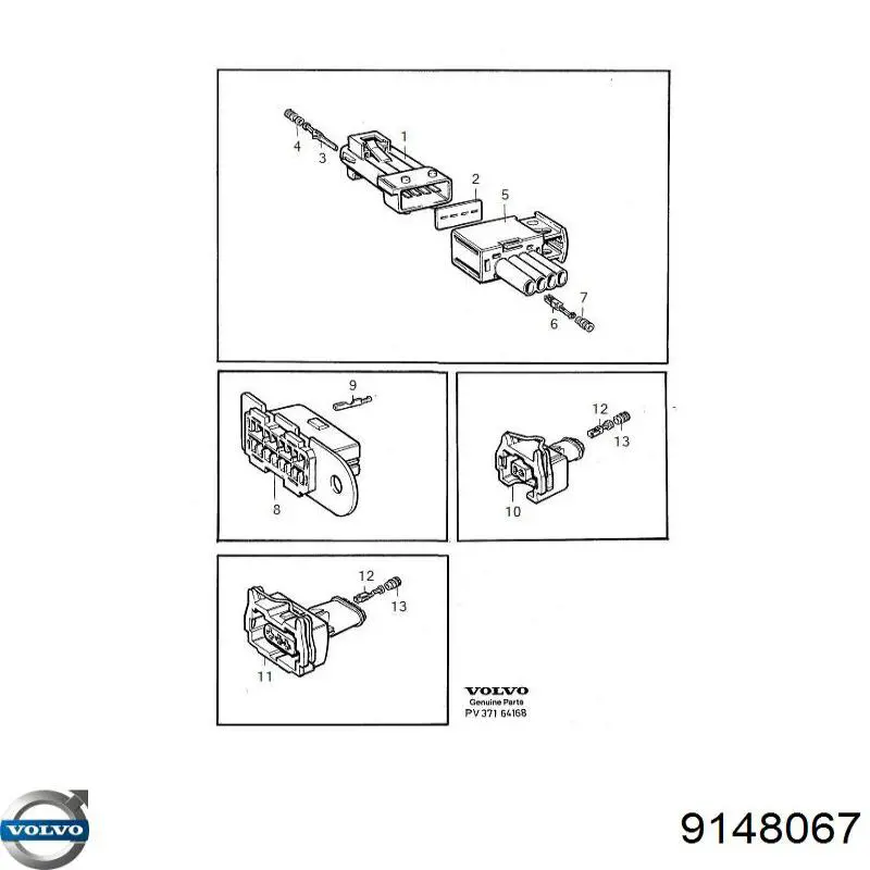  Volvo 9148067 ціна, від 6.42 USD