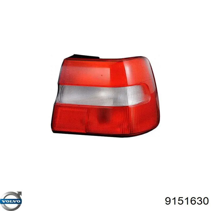 Ліхтар задній правий, зовнішній Volvo 9151630 ціна, від 165.11 USD