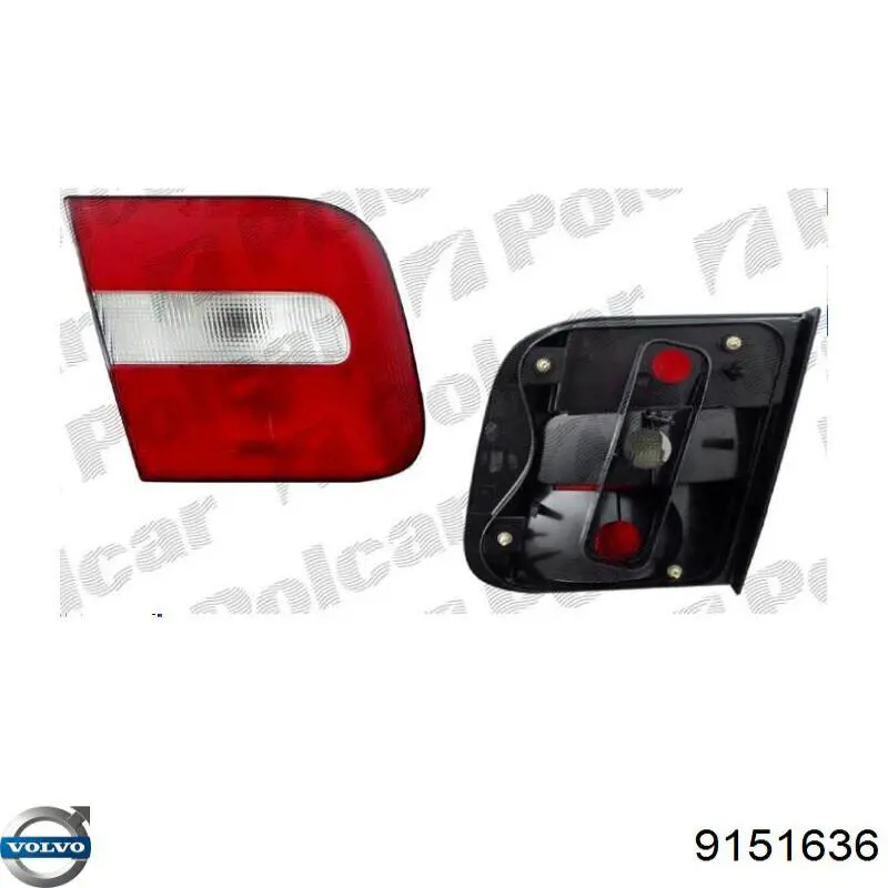 Стоп задній Volvo 9151636 ціна, від 33.78 USD