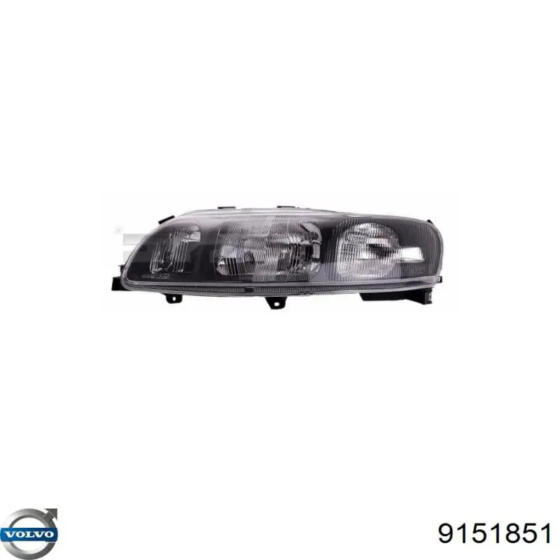 Фара ліва передня Volvo 9151851 ціна, від 144.80 USD