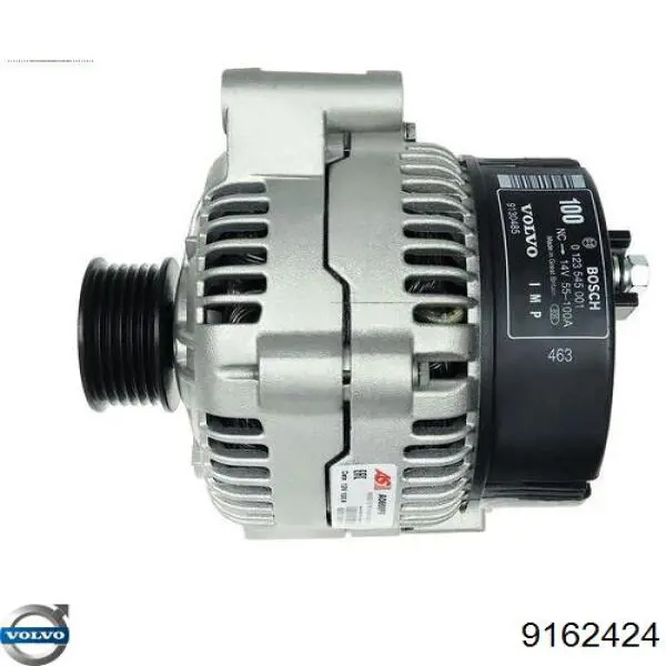 Генератор Volvo 9162424 ціна, від 77.95 USD