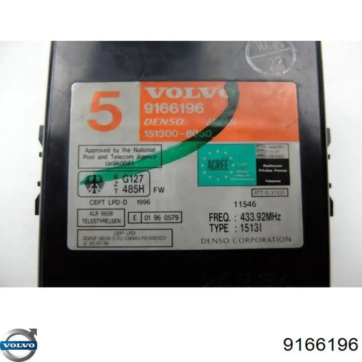 9166196 Volvo 