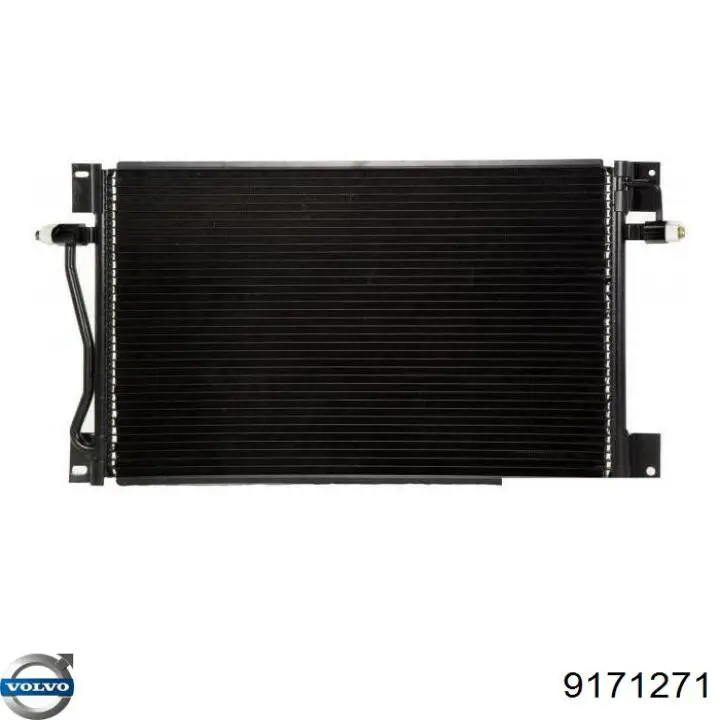 Конденсатор кондиціонера Volvo 9171271 ціна, від 76.49 USD