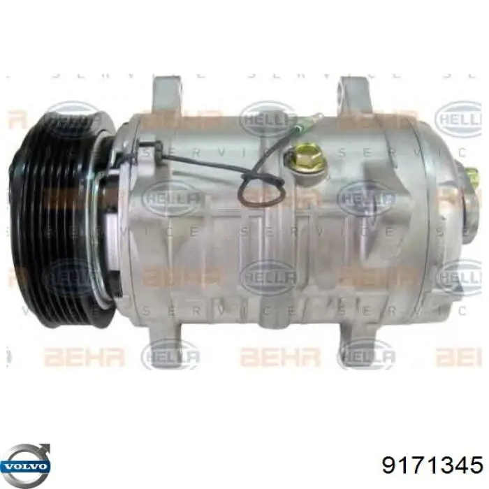 Купити 9171345 Volvo Компресор кліматичної установки