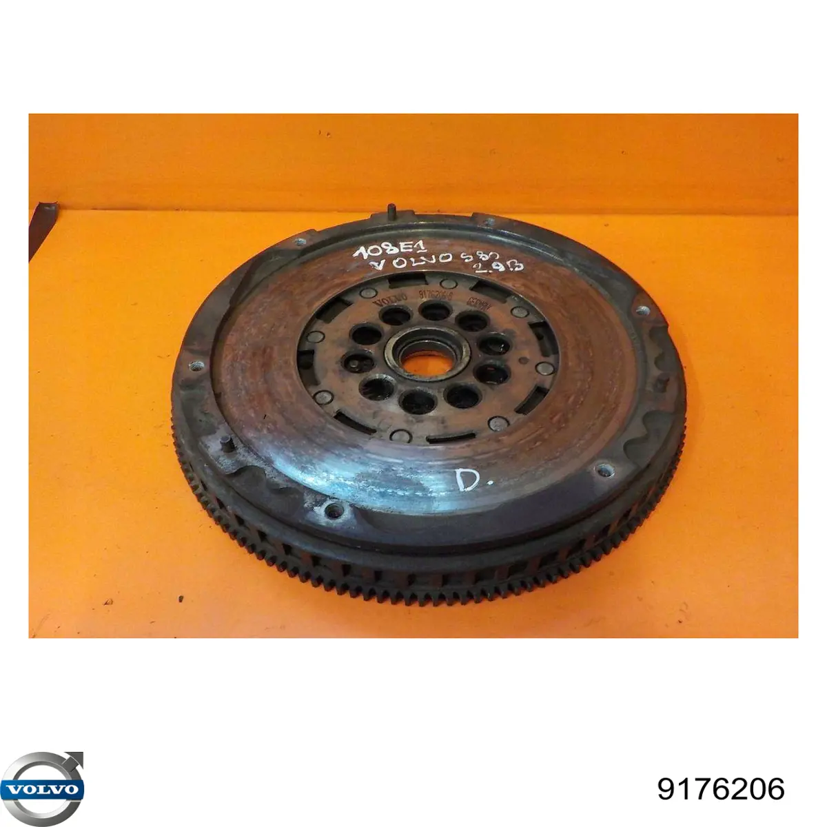 9176206 Volvo Демпферний маховик