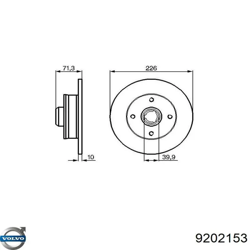 Купити 9202153 Volvo 