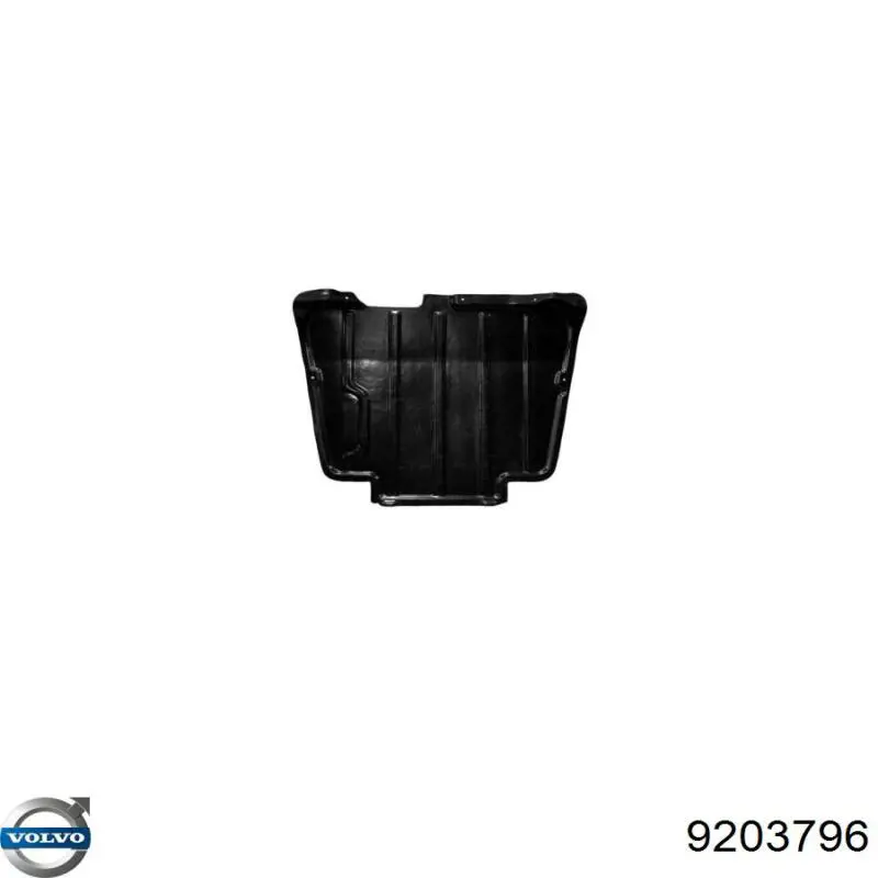 9203796 Volvo Утеплювач капота